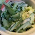 ちやちこ's cooksnap of when they made きゅうりとカニカマサラダ.