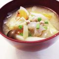 クックE662AA☆'s cooksnap of when they made 間違いない！我が家の具沢山の豚汁.