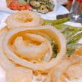 ＊＊＊＊み＊＊＊＊'s cooksnap of when they made 天ぷら粉使用のオニオンリング.