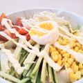イエローバード's cooksnap of when they made 野菜たっぷりサラダうどん.