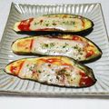 ぱふ♪'s cooksnap of when they made 簡単なす料理☆「なすとチーズのピザ」.