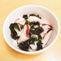 ★ぴよぴよ501★'s cooksnap of when they made タコとワカメのすのもの.