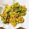 ナタデココア☆'s cooksnap of when they made ゴーヤとコーンのかき揚げ♪.