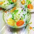 めみたん☆'s cooksnap of when they made 大根と水菜のサラダ.