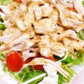 ケスケの嫁's cooksnap of when they made レンジで簡単鶏胸肉のヘルシーバンバンジー.