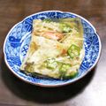 KAKO_KAKO's cooksnap of when they made 七夕に☆カニカマとオクラの寒天寄せ.
