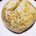 ma38sa☆'s cooksnap of when they made 小麦粉チン♪だけの簡単パン.