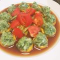 τомоко's cooksnap of when they made 胡瓜のすり流しで～♪ズッキーニのお浸し.