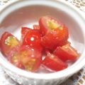 ☆ゆずれもん☆'s cooksnap of when they made プチトマトのシャーベット.