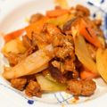 Mdinning's cooksnap of when they made 大豆肉のヘルシー酢豚.