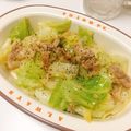 YUKIKI☆'s cooksnap of when they made 旨塩ダレで＊豚バラきゃべつのさっぱり炒め.