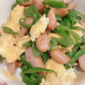 たちぽんぽん's cooksnap of when they made ウインナーとピーマンの卵炒め.