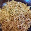 クロクロクローバー's cooksnap of when they made 炒めるカレーピラフ.