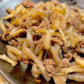 kyobobo's cooksnap of when they made 牛肉と玉ねぎのすき焼き風.
