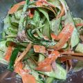 くみねこ5's cooksnap of when they made ピーラーで簡単！きゅうりと人参ツナサラダ.