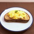 horseland's cooksnap of when they made しらすとチーズのスクランブル.