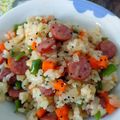 kzr孤鳩's cooksnap of when they made 子供のための野菜たっぷりチャーハン.