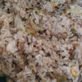 チーズナッツ's cooksnap of when they made レタスとしらすの簡単チャーハン.