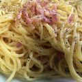 美味しいオペラ's cooksnap of when they made 牛乳生クリームなし簡単濃厚カルボナーラ☆.