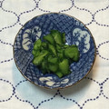 おはなすき's cooksnap of when they made 塩揉みきゅうりのわさび醤油仕立て.