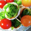 ひっこ's cooksnap of when they made お弁当に♪竹輪＆レタスのぎゅうぎゅう巻き.