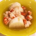 ❁Abake❁'s cooksnap of when they made 長芋の含め煮えびあんかけ.