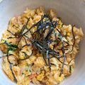 hinamama❁'s cooksnap of when they made 大葉とミョウガの和風チャーハン.