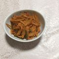 欠勤王's cooksnap of when they made 簡単ジャガイモ入りキンピラ^_^.