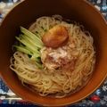 ☆hikonyan☆'s cooksnap of when they made ツナと梅のさっぱりそうめん.