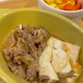 violetkrystal's cooksnap of when they made 肉豆腐ほんのりすき焼き風〜幼児食兼〜.