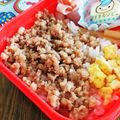 ごはん好きパンも好き's cooksnap of when they made ＊肉そぼろと卵そぼろ！二色丼＊.