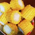 すみま～る's cooksnap of when they made レンジで簡単！茹でとうもろこし　2本7分.