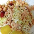 xyzクック's cooksnap of when they made 春キャベツと豆苗のみそだれマヨサラダ.