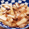あーこ姐's cooksnap of when they made 長芋ときのこのオイスターソース炒め.