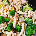 クック76DFLU☆'s cooksnap of when they made 簡単美味★豚肉ときのこのペペロン炒め.