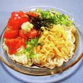 ＠迷子＠'s cooksnap of when they made ♡暑い時に！トマト&たまごのそうめん♡.