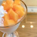 すずss's cooksnap of when they made ふんわり～♪メロンムース✿.