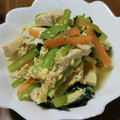 ramieru's cooksnap of when they made 小松菜と高野豆腐の卵とじ.