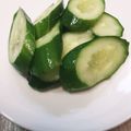 ＭＩＬＵ's cooksnap of when they made 白だしできゅうりの浅漬け.