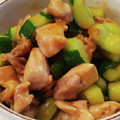 クックWEPN4V☆'s cooksnap of when they made 鶏もも肉ときゅうりのオイスターソース炒め.