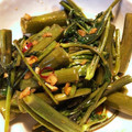あやねんママ1222's cooksnap of when they made 空芯菜とにんにくの激ウマ中華炒め.