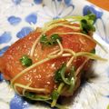 ichichi10's cooksnap of when they made オーブンで！揚げない油淋鶏.