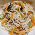 hanacha♡'s cooksnap of when they made 子どもの焼きそうめん(離乳食).