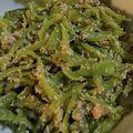 わんた☆'s cooksnap of when they made 大量消費！キヌサヤのタラコ炒め.