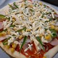 もみちゃ46's cooksnap of when they made ふかふか♡1時間で手捏ねアメリカンピザ♡.