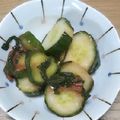 みぃくんのママ's cooksnap of when they made 簡単美味♪1分で大葉と梅香るキュウリ和え.