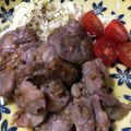 とら〜ず's cooksnap of when they made 薄切ラム肉のマリネ焼き.