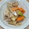 みぃくんのママ's cooksnap of when they made 豚ごぼう煮物♪簡単ビタミン漢方食養生.