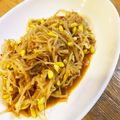 mianmian's cooksnap of when they made ピリ辛もやしのナムル.