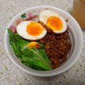 akoreana's cooksnap of when they made そぼろ魯肉飯.